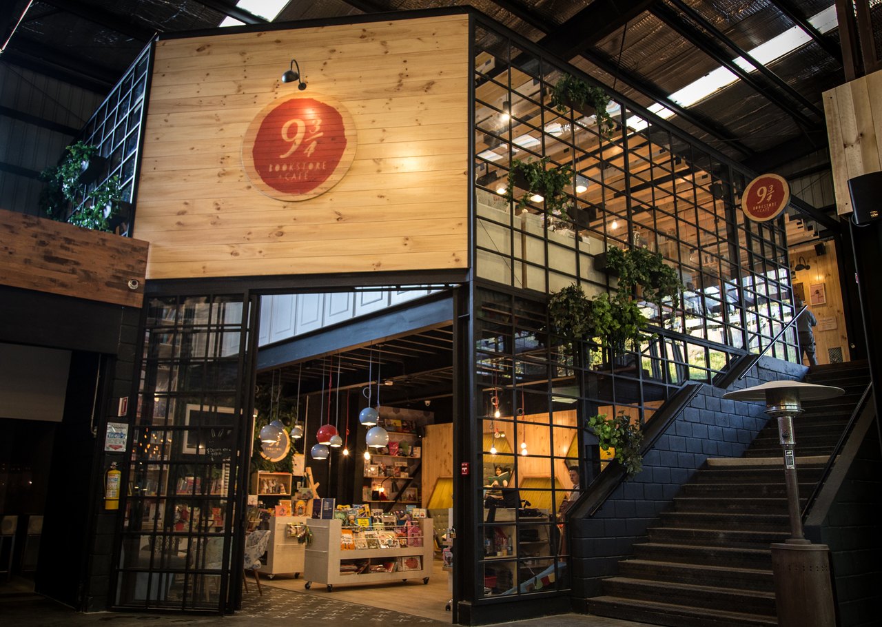 9¾ Bookstore + Café — project view 1