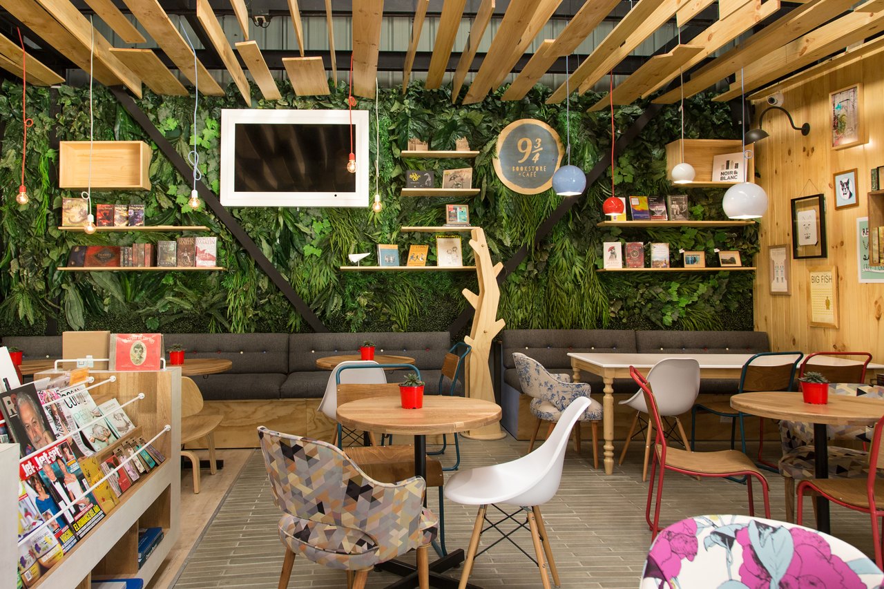 9¾ Bookstore + Café — project view 7